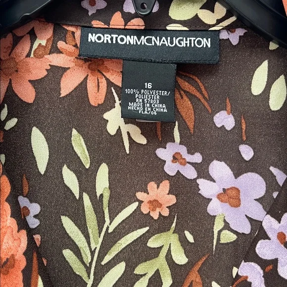 NWT Norton McNaughton Blouse - Picture 2 of 4